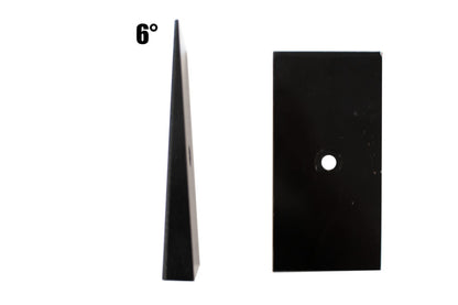 Fishbone Offroad Universal 6in Leaf Spring Shim - Black FB27371 FB27371 Photo - Primary