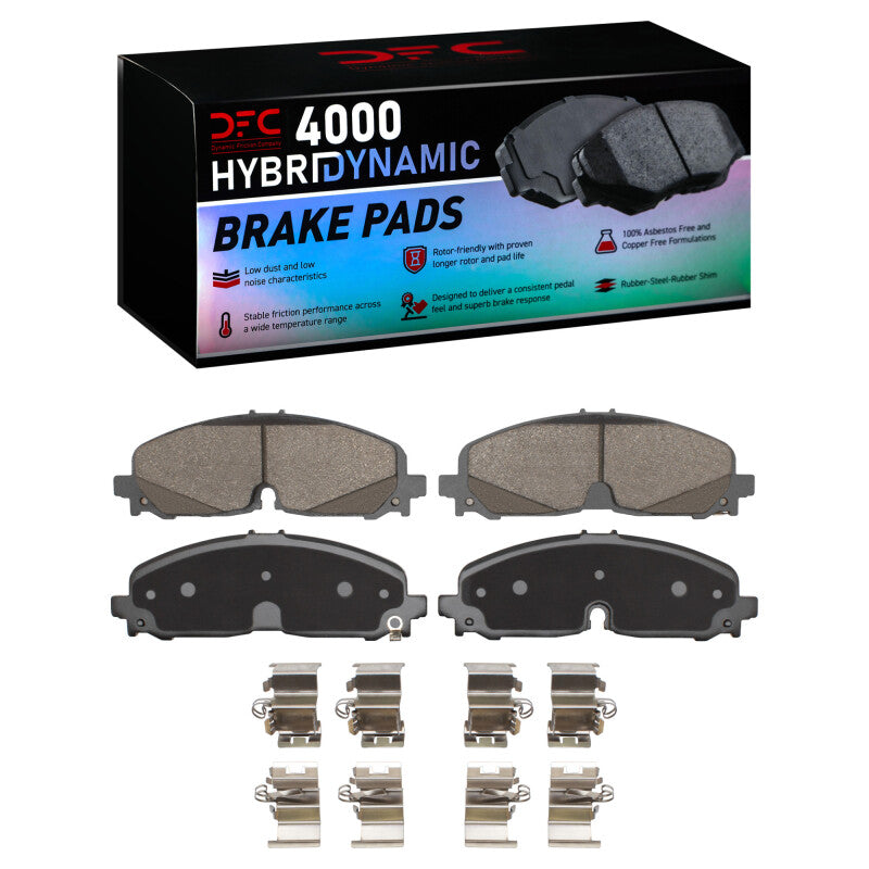 DFC DFC 4000 HybriDynamic Brake Pads Brakes, Rotors & Pads Brake Pads - OE main image
