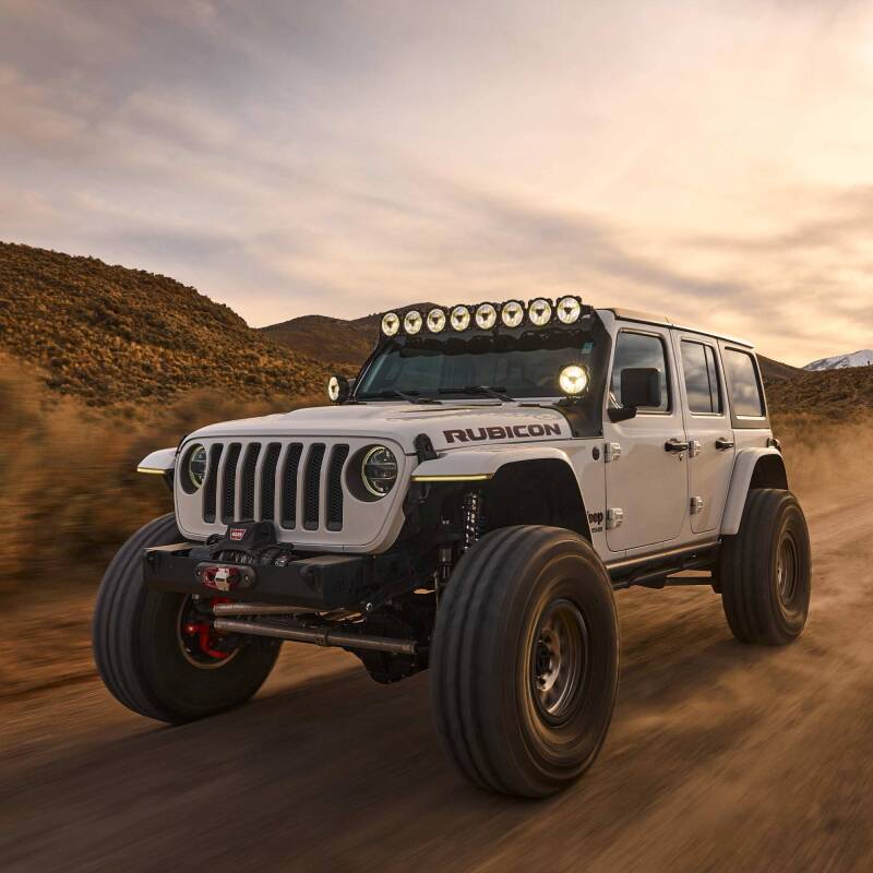 KC HiLiTES Gravity Titan LED Light Bar - 50in. (8-Light) 91418 91418 Photo - lifestyle view