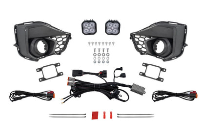 Diode Dynamics 2028 Ford Mustang GT SS3 Add-On Fog Lamp Kit White Pro DD7972 DD7972 Photo - Primary