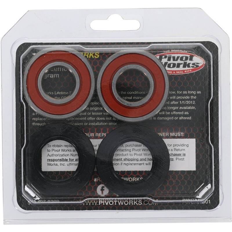Pivot Works Kawasaki, Polaris, Yamaha Wheel Bearing Kit Premium Bearings 25-1104-P 25-1104-P Photo - Primary