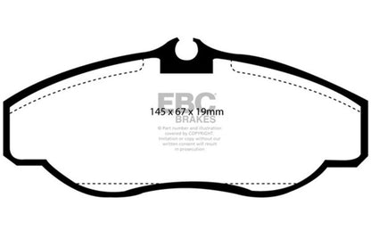 EBC Disc Brake Pad Set UD676 Photo - Primary