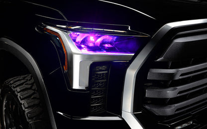 ORACLE Lighting Oracle 2022+ Toyota Tundra ColorSHIFT RGB Demon Eye Headlight Upgrade Kit 1474-334 1474-334 Photo - lifestyle view