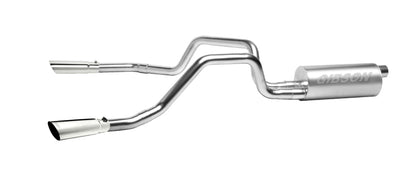 Gibson 98-00 Chevrolet S10 LS 2.2L 1.75in Cat-Back Dual Split Exhaust - Aluminized 5539 5539 Photo - Primary