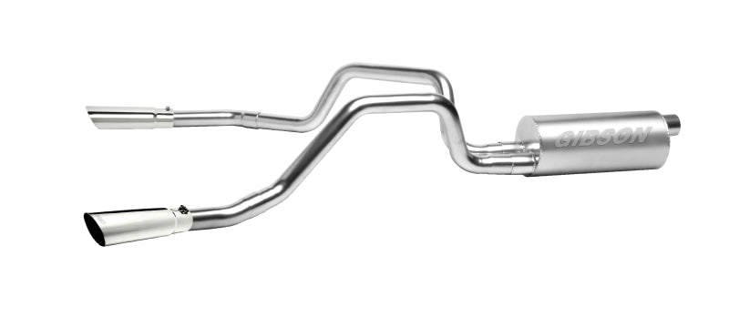 Gibson 96-97 Chevrolet C1500 Base 5.7L 2.5in Cat-Back Dual Split Exhaust - Stainless 65520 65520 Photo - Primary