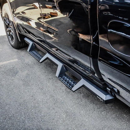 Westin HDX Drop Nerf Step Bars Textured Black/SIER 1500 56-14125 Photo - Mounted