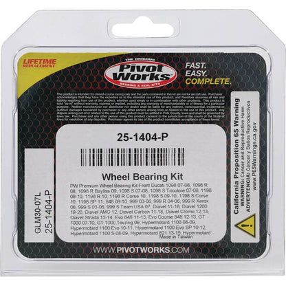Pivot Works Pw Premium Wheel Bearing 25-1404-P 25-1404-P Photo - Primary