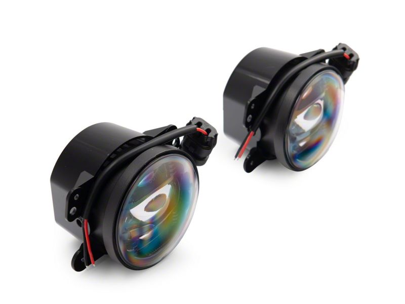 Raxiom 07-18 Jeep Wrangler JK Axial Series LED Fog Lights J169676 J169676 Photo - Close Up