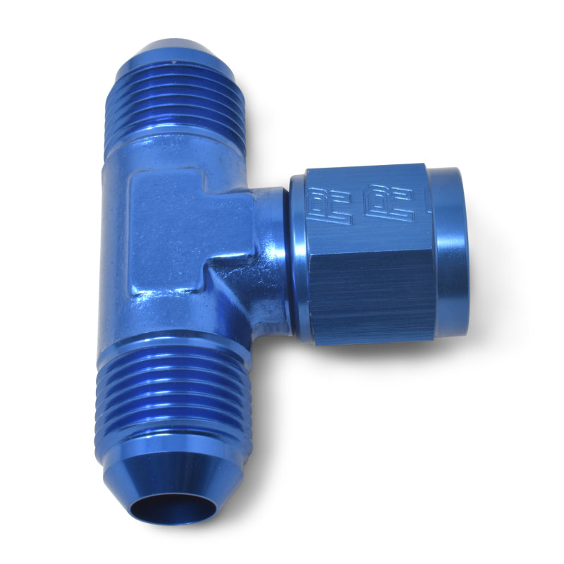 Russell -8 AN AN Tee - Female AN On Side (Blue Finish) 614308 Photo - out of package