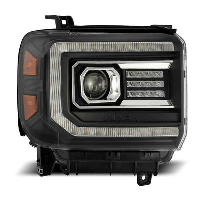 AlphaRex 14-18 GMC Sierra PRO-Series Proj Headlights Plank Style Black w/Activ Light/Seq Signal/DRL 880613 880613 User 2