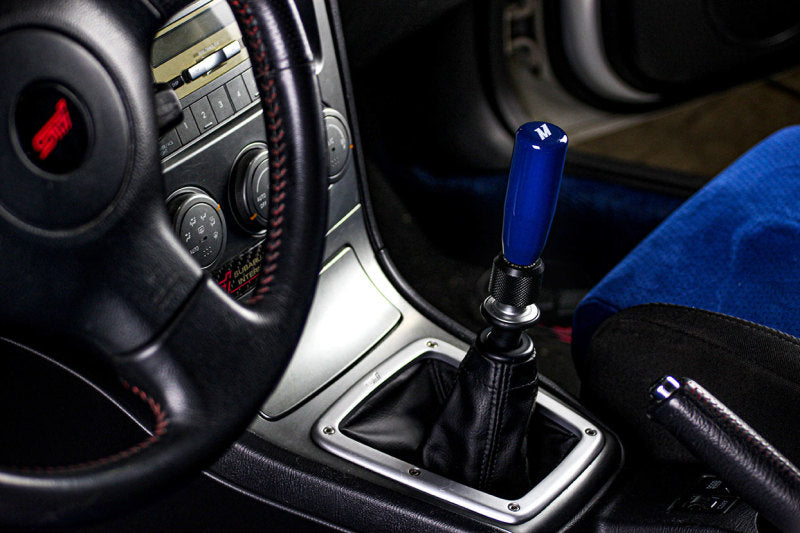 Mishimoto Shift Knob Reverse Lockout Adapter Kit - Silver (Set of 4) MMSK-ADAP-RLOSL MMSK-ADAP-RLOSL Photo - Mounted