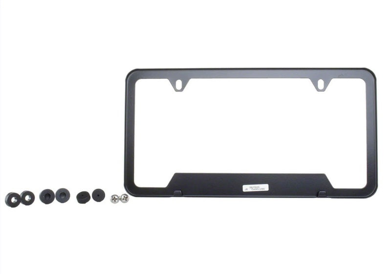 Ford Racing Stainless Steel Ford Performance License Plate Frame - Black M-1828-SS304BK M-1828-SS304BK Photo - Unmounted