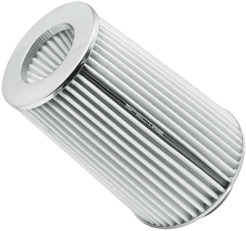 Spectre Adjustable Conical Air Filter 9-1/2in. Tall (Fits 3in. / 3-1/2in. / 4in. Tubes) - White 9738 9738 Photo - lifestyle view