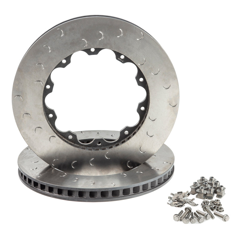 Alcon Nissan R35 GTR Gen 1/2 Rear Right 380X30mm Rotor Ring Kit DKR2175X757C24R DKR2175X757C24R Photo - Primary