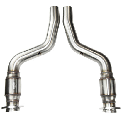 Kooks 3" x 3" Outlet GREEN Catted Stainless Steel Connection Pipes. 31023300 Photo - Unmounted