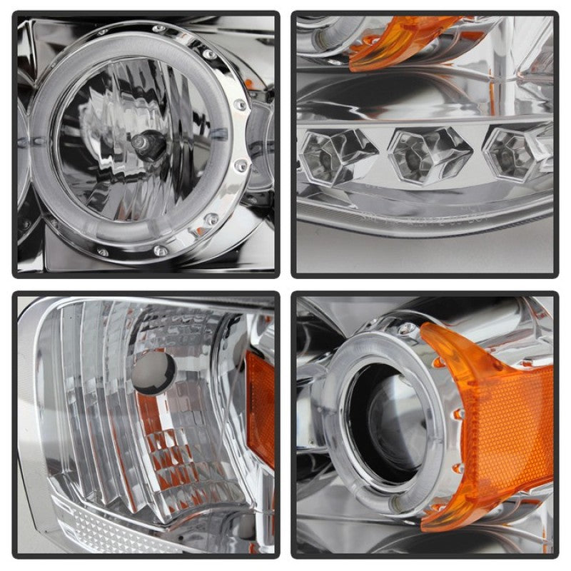Spyder Dodge Ram 1500 02-05/Ram 2500 03-05 Projector Headlights LED Halo LED Chrm PRO-YD-DR02-HL-C 5009982 5009982 User 1