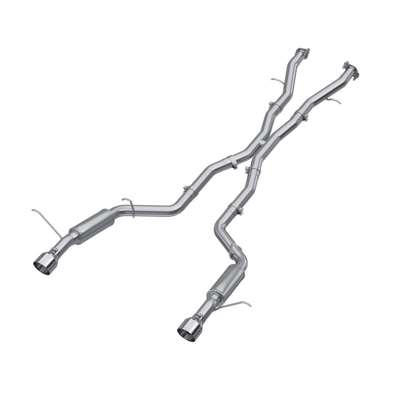 MBRP 18-23 Dodge Durango SRT 6.4L Armor Lite AL Steel 3in Cat Back Exhaust Dual Rear Exit w/ SS Tips S5105AL S5105AL Photo - Primary