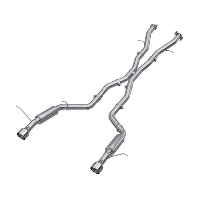 MBRP 18-23 Dodge Durango SRT 6.4L Armor Lite AL Steel 3in Cat Back Exhaust Dual Rear Exit w/ SS Tips S5105AL S5105AL Photo - Primary