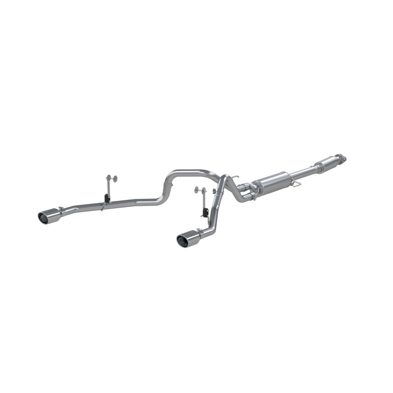 MBRP 2021+ F-150 2.7L/ 3.5L Ecoboost, 5.0L 3in Cat Back 2.5in Dual Split Rear S5215409 S5215409 Photo - Primary