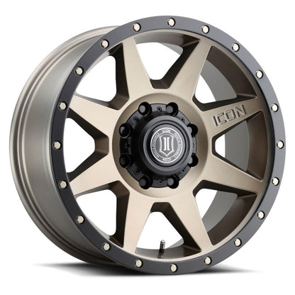 ICON Rebound 20x9 8x6.5in 12mm Offset 5.5in BS Bronze Wheel 1820908055BR 1820908055BR Photo - Primary