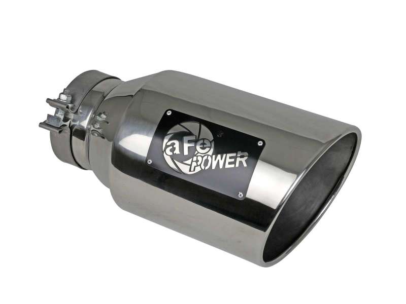 aFe Power Universal 5in Inlet 8in Outet MACH Force-XP Clamp-On Exhaust Tip - Polished 49T50801-P15 49T50801-P15 Photo - Primary