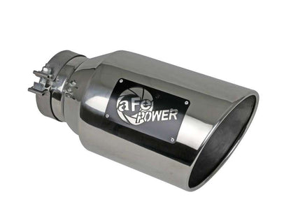 aFe Power Universal 5in Inlet 8in Outet MACH Force-XP Clamp-On Exhaust Tip - Polished 49T50801-P15 49T50801-P15 Photo - Primary