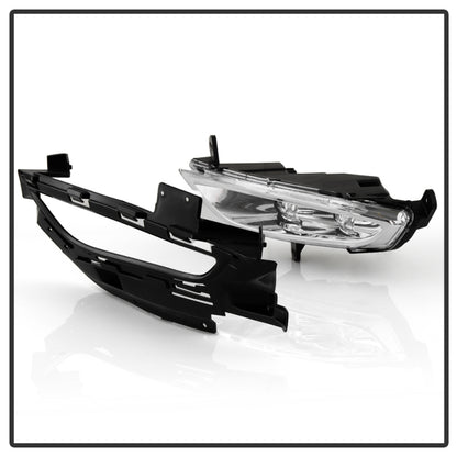 Spyder Chrysler 200 2015-2016 OEM Style Full LED Fog Lights W/Universal Switch- Clear 5086945 5086945 User 3
