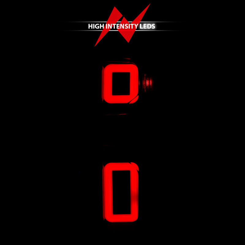 ANZO 19-21 Chevy Silverado Full LED Tailights Black Housing Smoke Lens G2 (w/C Light Bars) 311415 311415 User 5