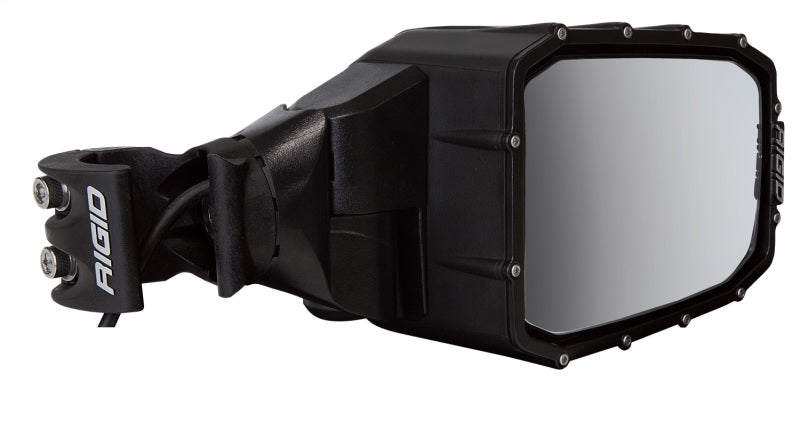 Rigid Reflect Side Mirror With Integrated LED Light And Amber Side Light | Pair 64011 Photo - Unmounted