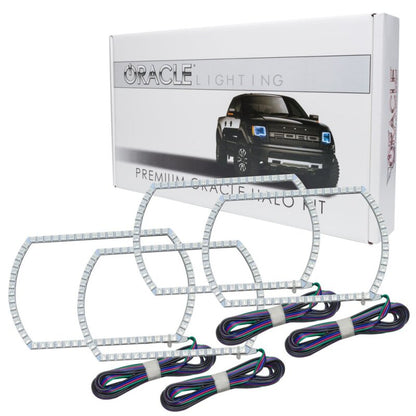 ORACLE Lighting Oracle Chevy Silverado 14-15 Halo Kit Projector Style - ColorSHIFT w/ BC1 Controller 2386-335 2386-335 User 4
