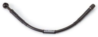 Russell Black Universal Brake Hose 10mm Banjo (3/8") To Straight -3 AN 657023 Photo - Unmounted