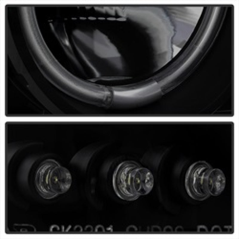 Spyder GMC Sierra 1500/2500 99-06 Projector Headlights CCFL Halo LED Blk Smke PRO-YD-CDE00-CCFL-BSM 5078704 5078704 Photo - Unmounted
