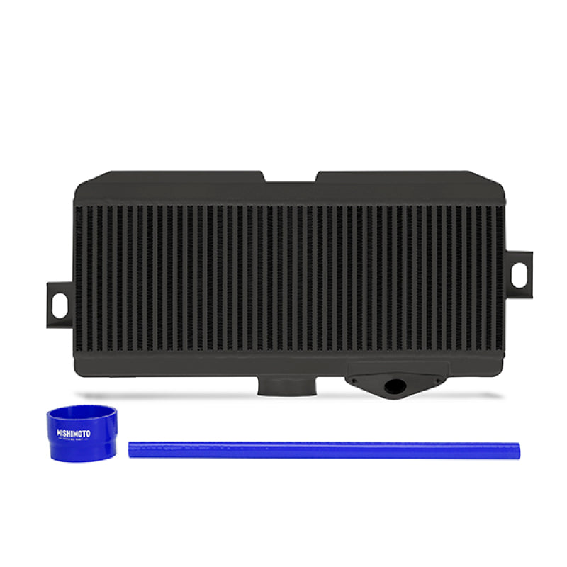 Mishimoto Top-Mount Intercooler Kit Black Cooler - Blue Hoses 08-15 WRX STi MMTMIC-STI-08BKBL Photo - Primary