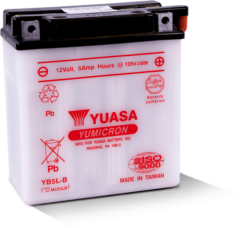 Yuasa Battery Yuasa YB5L-B Yumicron 12 Volt Battery YUAM225LB YUAM225LB User 1