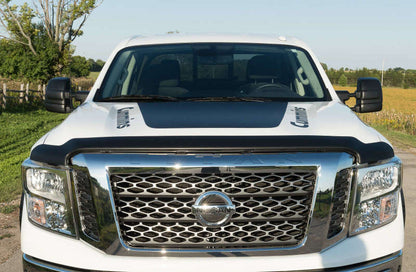 EGR 16+ Nissan Titan XD Superguard Hood Shield - Matte 305905 305905 Photo - Mounted