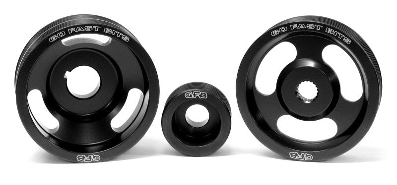 Go Fast Bits 04-10 WRX/STI 3 Piece Under-Drive Pulley Kit w/ Belts 2010 Photo - Primary