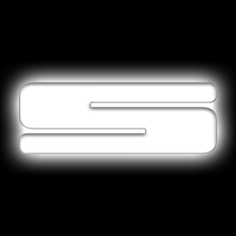 ORACLE Lighting Universal Illuminated LED Letter Badges - Matte White Surface Finish - S 3140-S-001 3140-S-001 Photo - Primary
