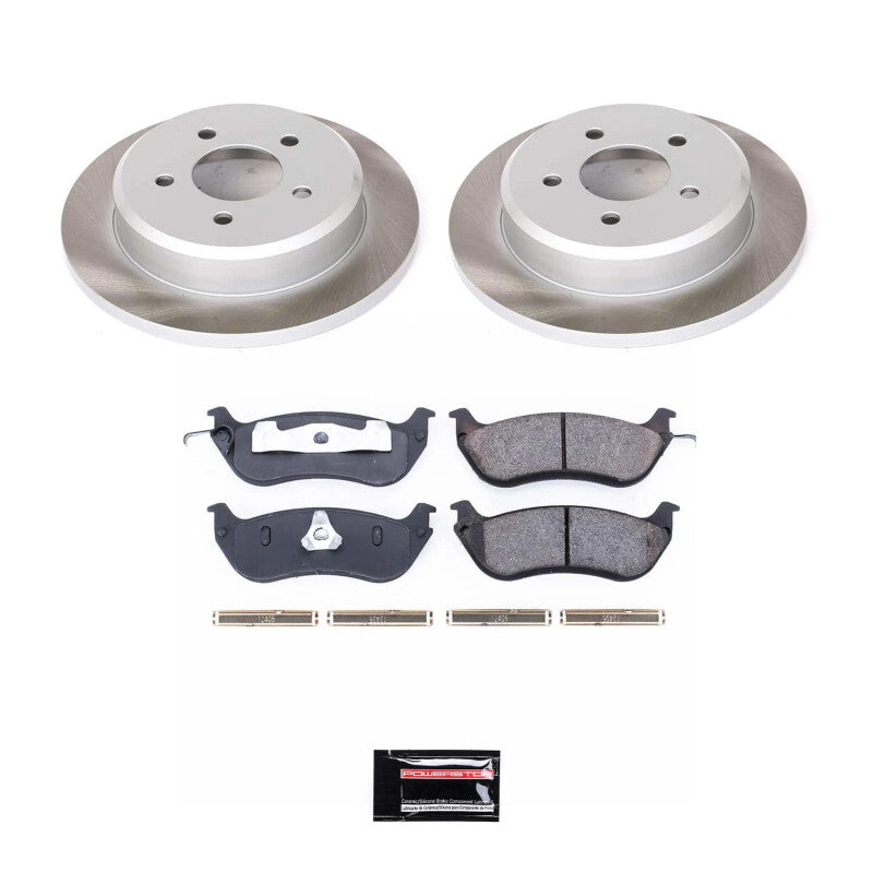 PowerStop Power Stop 96-02 Mercury Grand Marquis Rear Semi-Coated Rotor Kit SC1331 SC1331 Photo - Primary