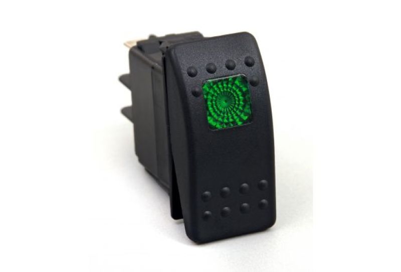 Daystar Rocker Switch Green Light 20 AMP Single Pole KU80012 KU80012 User 1