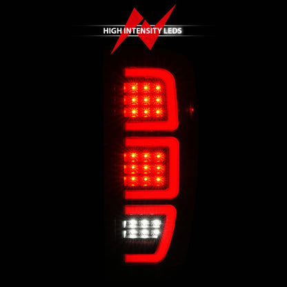 ANZO 19-23 GMC Sierra 1500/2500HD/3500HD Black Replacement Full LED Bar Tail Light 311459 311459 Photo - Unmounted