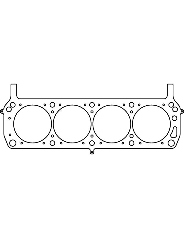 Cometic Head Gasket Round Bore Bore: 4.180in Thickness: .066in C5484-066 Photo - Primary