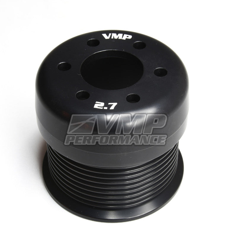 VMP Performance 07-14 Ford Shelby GT500 2.7in 10-Rib Conversion Bolt-On Pulley VMP-27-10-B VMP-27-10-B Photo - Close Up
