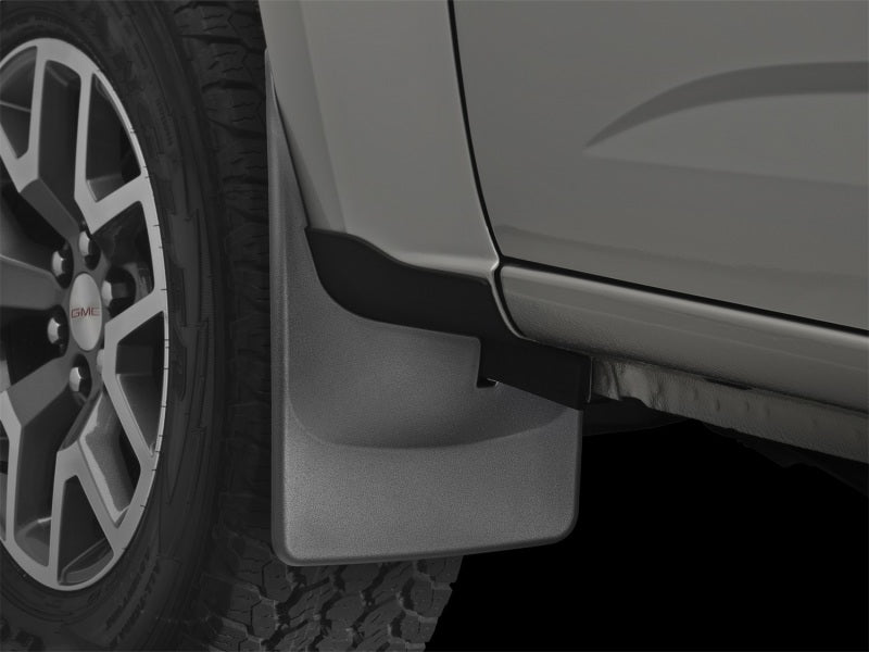 WeatherTech 2015 Chevrolet Colorado w/o Fender Flares No Drill Front Mudflaps 110049 Photo - Mounted