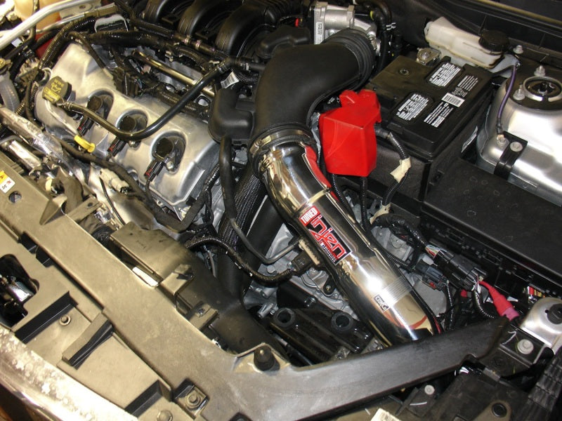 Injen Polished Tuned Intake 12 Ford Fusion 3.5L V6 SP9061P Photo - Mounted