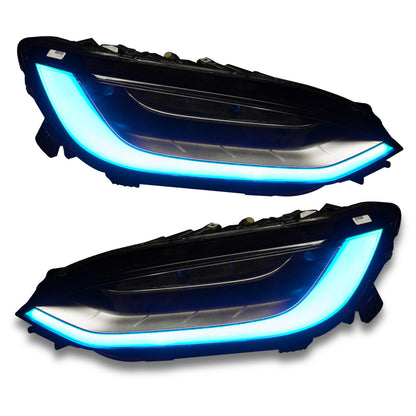 ORACLE Lighting 16-21 Tesla Model X Dynamic ColorSHIFT Headlight & Fog Light DRL Upgrade Kit 1467-332 1467-332 Photo - Unmounted