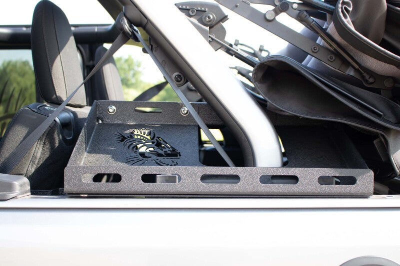 Fishbone Offroad 2018+ Jeep Wrangler JL Tub Rail Tie Downs Steel Powdercoat FB25231 FB25231 Photo - lifestyle view