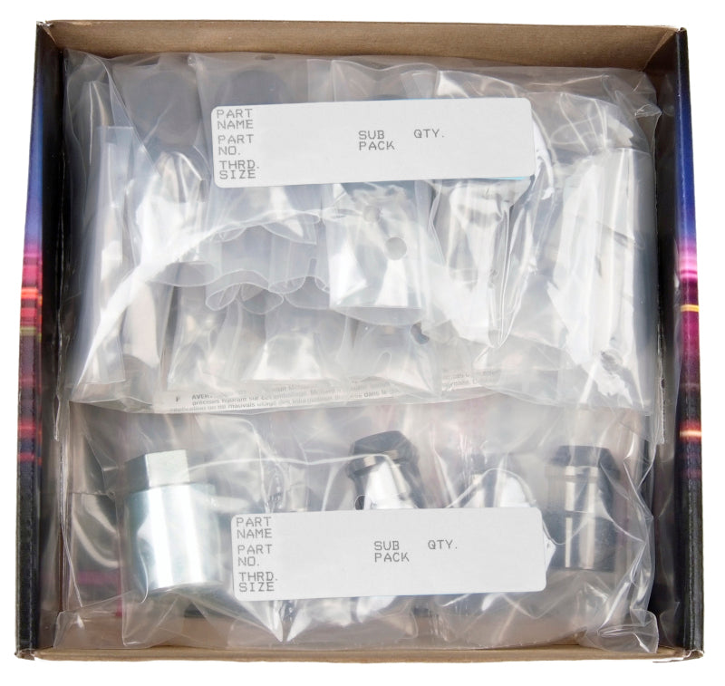 McGard 6 Lug Hex Install Kit w/Locks (Cone Seat Nut) M12X1.5 / 13/16 Hex / 1.5in. Length - Black 84658 84658 Photo - in package