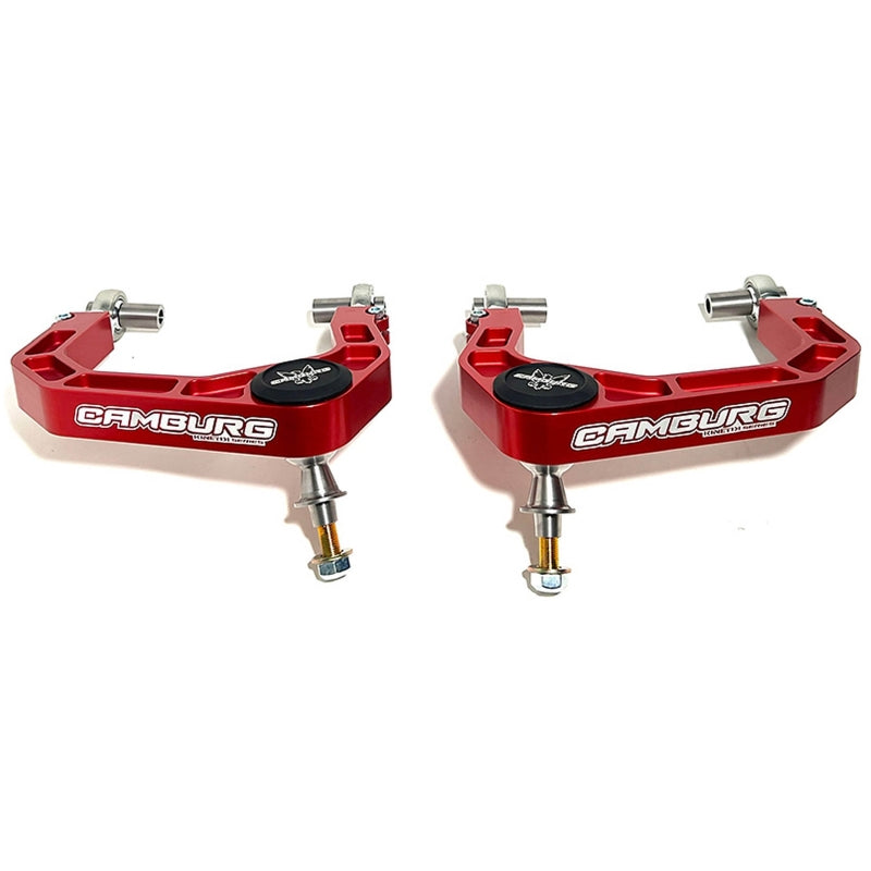 Camburg Ford Bronco 21-23 KINETIK V2 Performance Billet Uniball Upper Arms (Red) CAM-110214-RED CAM-110214-RED Photo - Primary