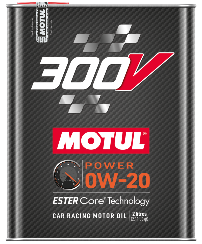 Motul 2L 300V Power 0W20 110813 110813 Photo - Primary