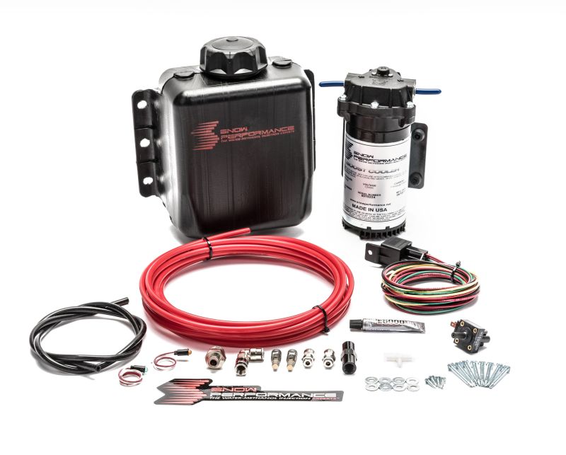 Snow Performance Stg 1 Boost Cooler TD Water Injection Kit (Incl. Red Hi-Temp Tubing/Quick Fittings) SNO-301 SNO-301 Photo - Primary